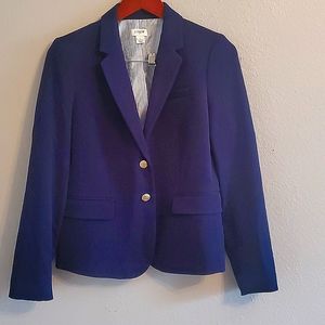 J crew navy schoolboy blazer size 6